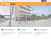 Tablet Screenshot of crosslang.es